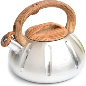 Induction Whistling Kettle Stainless Steel Whistling Kettle Tea Water Kettle Tea Pot Set For Indoor Outdoor
