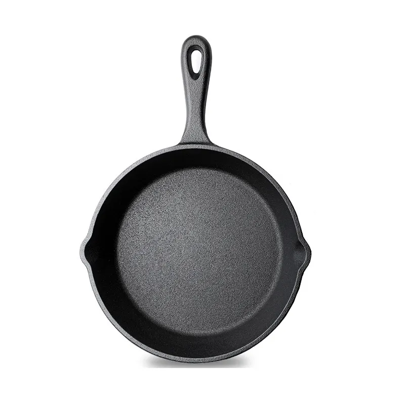 New Design Multifunction Non-Stick Pre-Seasoned Cast-Iron Skillet Cookware Frying Pan