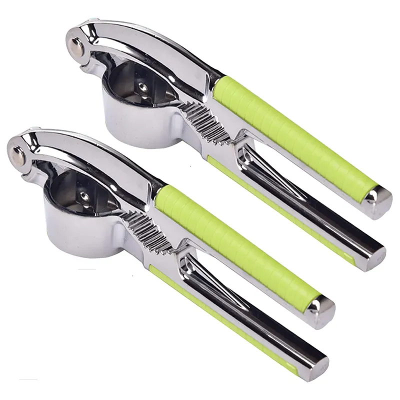 good grips soft-handled Zinc Alloy stainless steel Peeler 2 in 1 garlic press Garlic Press Crusher