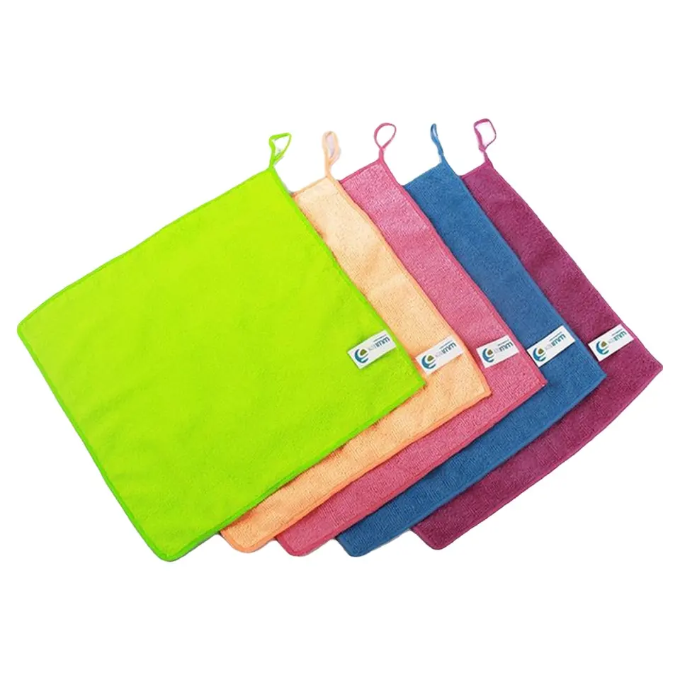 wholesa custom cleaning products for home hand clean absorbent for household microfiber cloth reusable microfiber kitchen towel