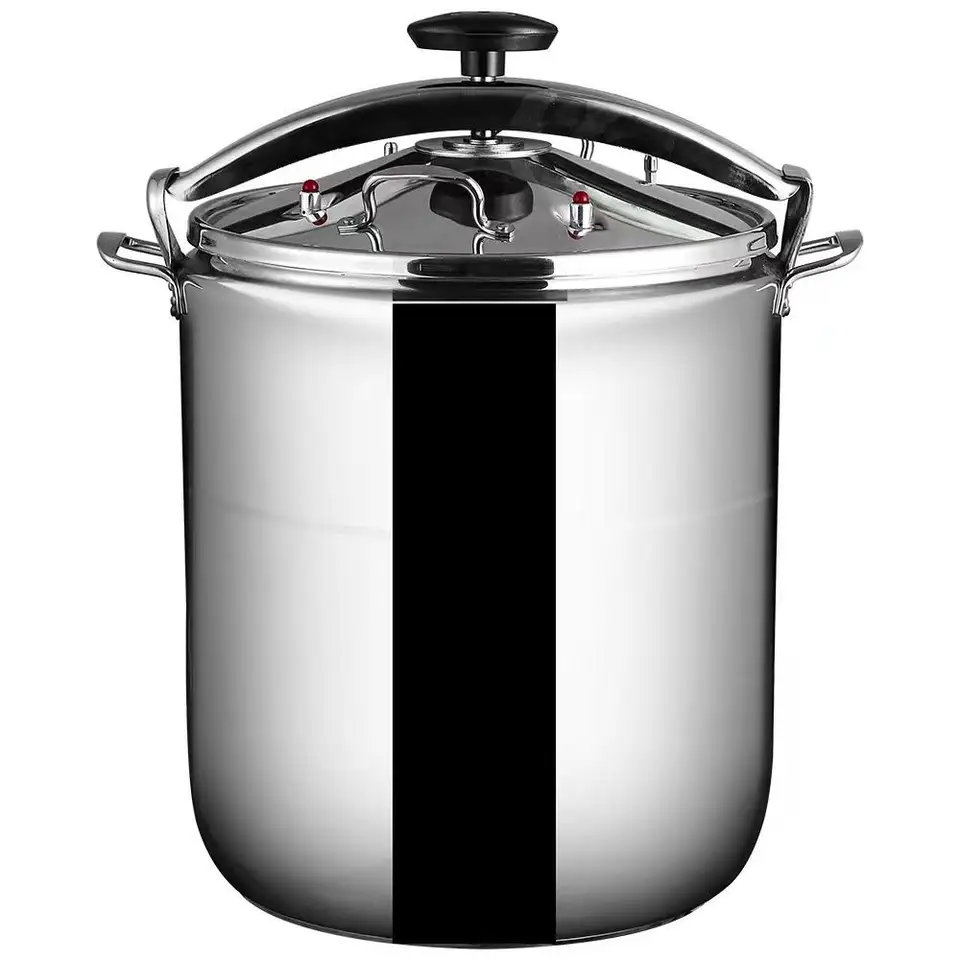 80L Large Capacity Commercial Pressure Cooker Safety Explosion-Proof Stainless Steel Pressure Cookers